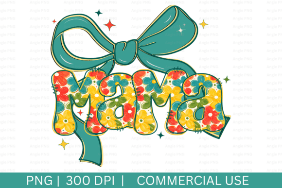 Floral Mama, Mother's Day PNG
